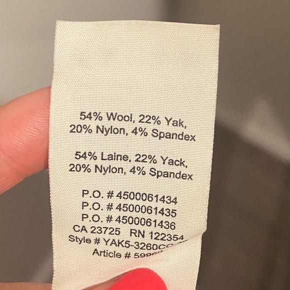 Aritzia Community Long Grey Wool Cardigan - Picture 5 of 7